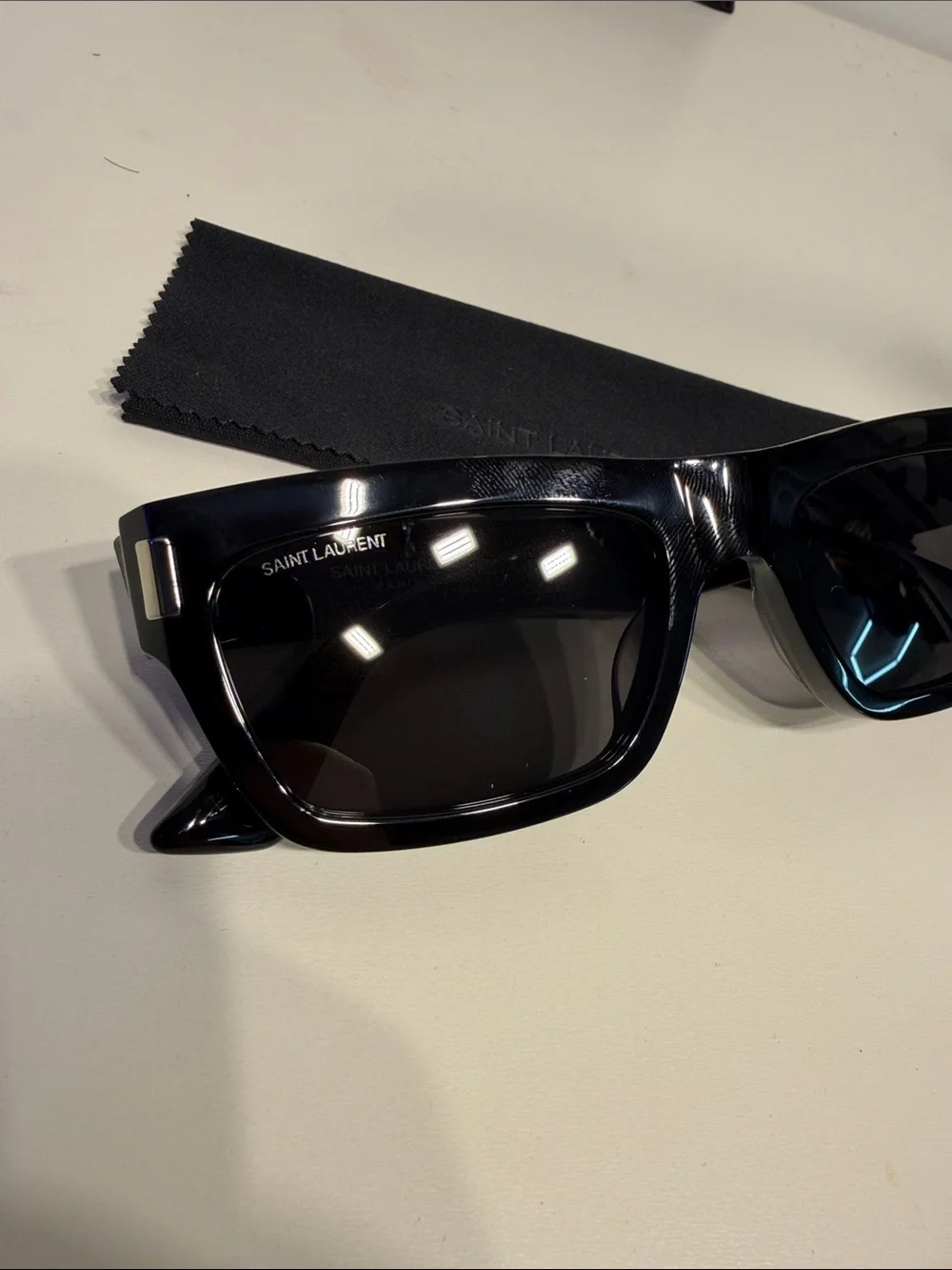Saint Laurent lenses silhouette
